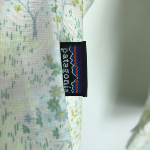 Patagonia Island Hopper Long Sleeve Button Up Shirt Size S Pockets Hiking - Picture 8 of 10